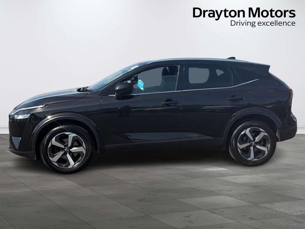 Nissan Qashqai 1.3 Dig-t Mhev N-connecta Suv Hybrid Ma DN24KRU Black #5