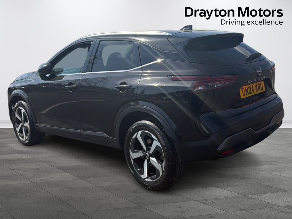 Nissan Qashqai 1.3 Dig-t Mhev N-connecta Suv Hybrid Ma DN24KRU Black #6
