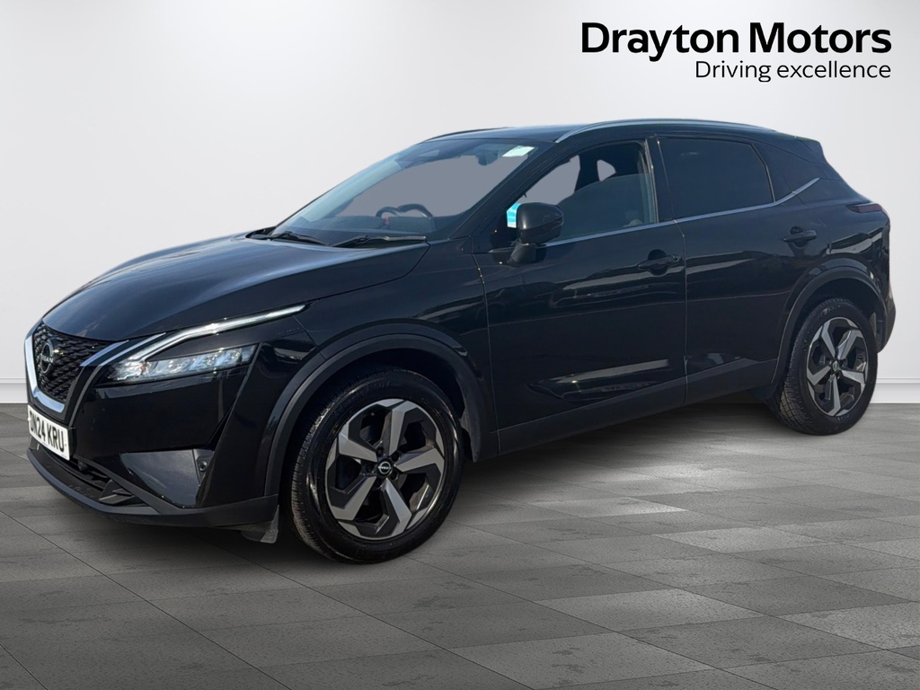Nissan Qashqai 1.3 Dig-t Mhev N-connecta Suv Hybrid Ma DN24KRU Black #4