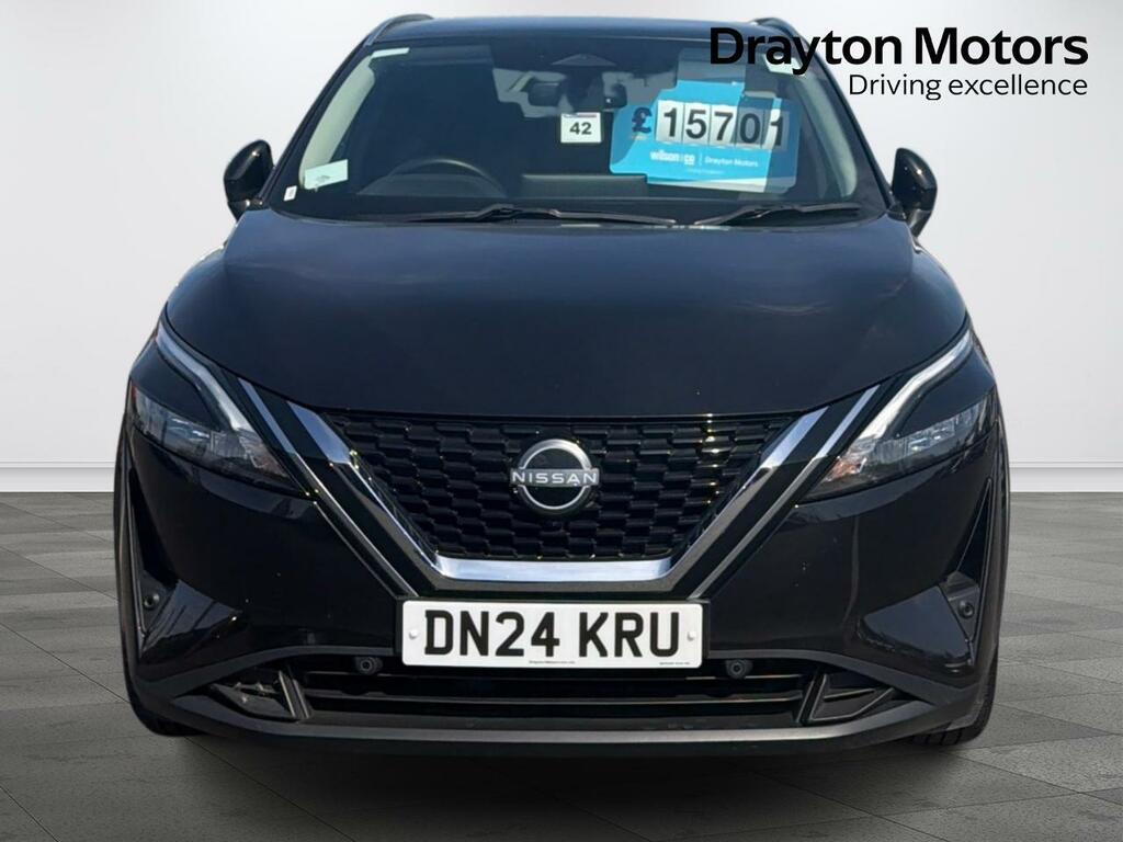 Nissan Qashqai 1.3 Dig-t Mhev N-connecta Suv Hybrid Ma DN24KRU Black #3
