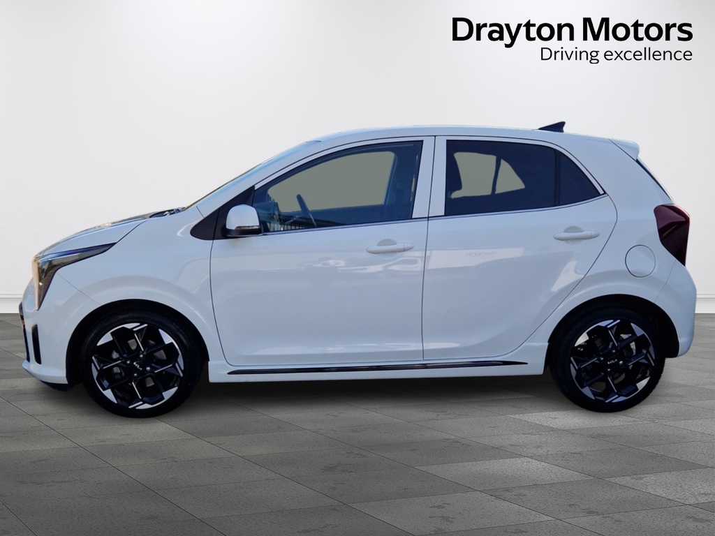 Kia Picanto 1.0 Gt-line Hatchback Amt Euro 6 Ss MW75YBB White #5
