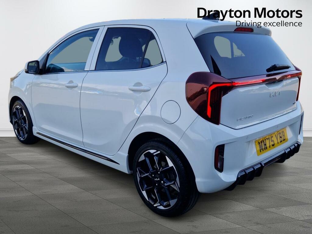 Kia Picanto 1.0 Gt-line Hatchback Amt Euro 6 Ss MW75YBB White #6