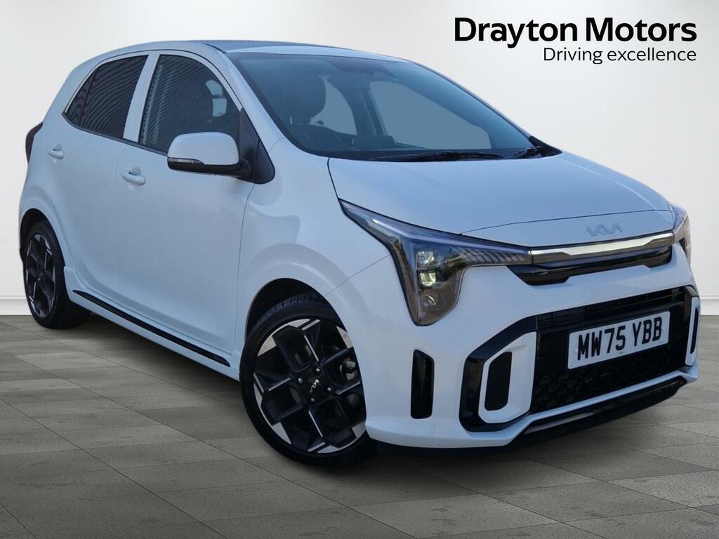 Kia Picanto 1.0 Gt-line Hatchback Amt Euro 6 Ss White
