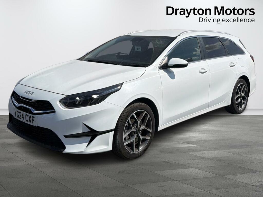Kia Ceed 1.5 T-gdi 3 Sportswagon Euro 6 White #4