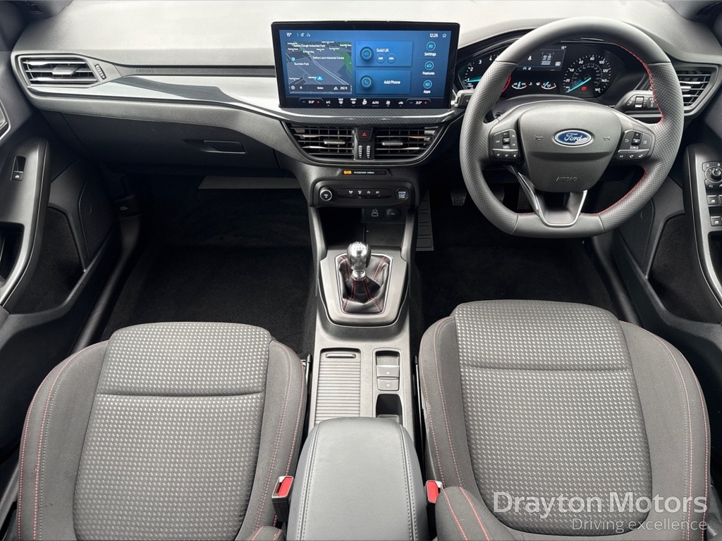 Ford Focus 1.0T Ecoboost St-line Hatchback Silver #2