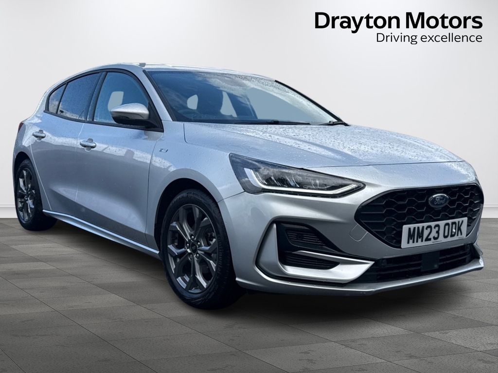 Ford Focus 1.0T Ecoboost St-line Hatchback Silver