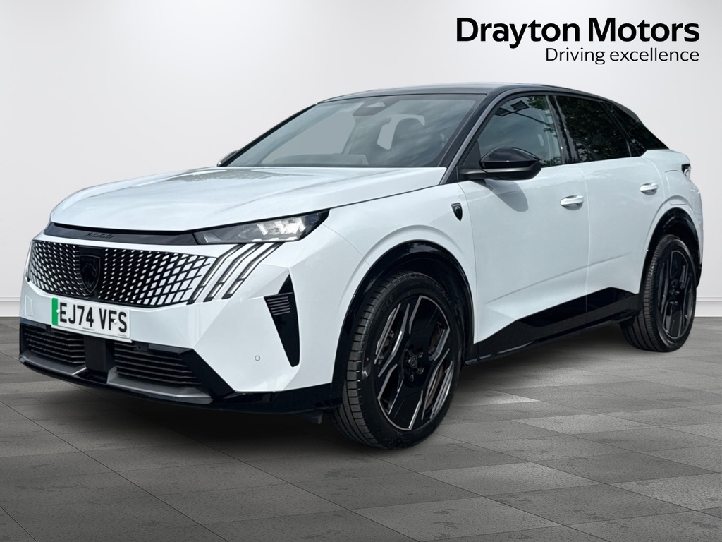 Peugeot 3008 73Kwh Gt Suv 210 Ps EJ74VFS White #4