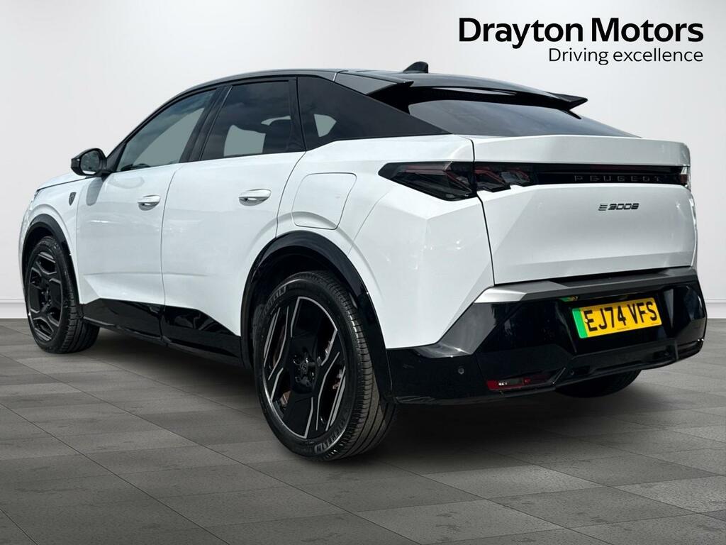 Peugeot 3008 73Kwh Gt Suv 210 Ps EJ74VFS White #6