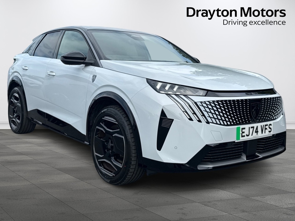 Peugeot 3008 73Kwh Gt Suv 210 Ps EJ74VFS White