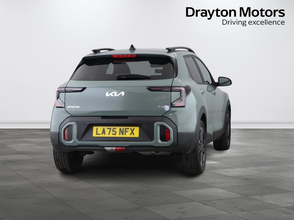 Kia Stonic 1.0 T-gdi Mhev Gt-line S Suv Hybrid Dct Green #4