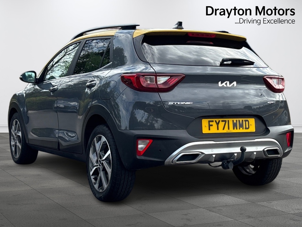 Kia Stonic 1.0 T-gdi Mhev Gt-line S Suv Hybrid Dct FY71WMD Grey #6