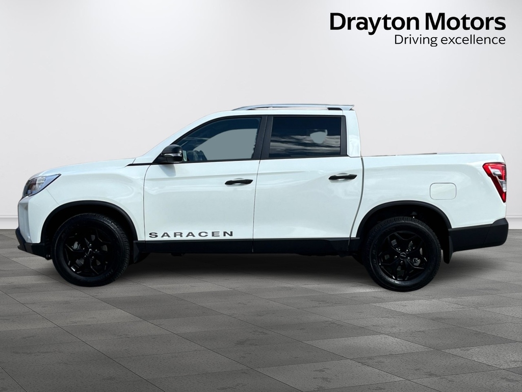SsangYong Musso 2.2D Saracen Pickup Double Cab 4Wd White #5