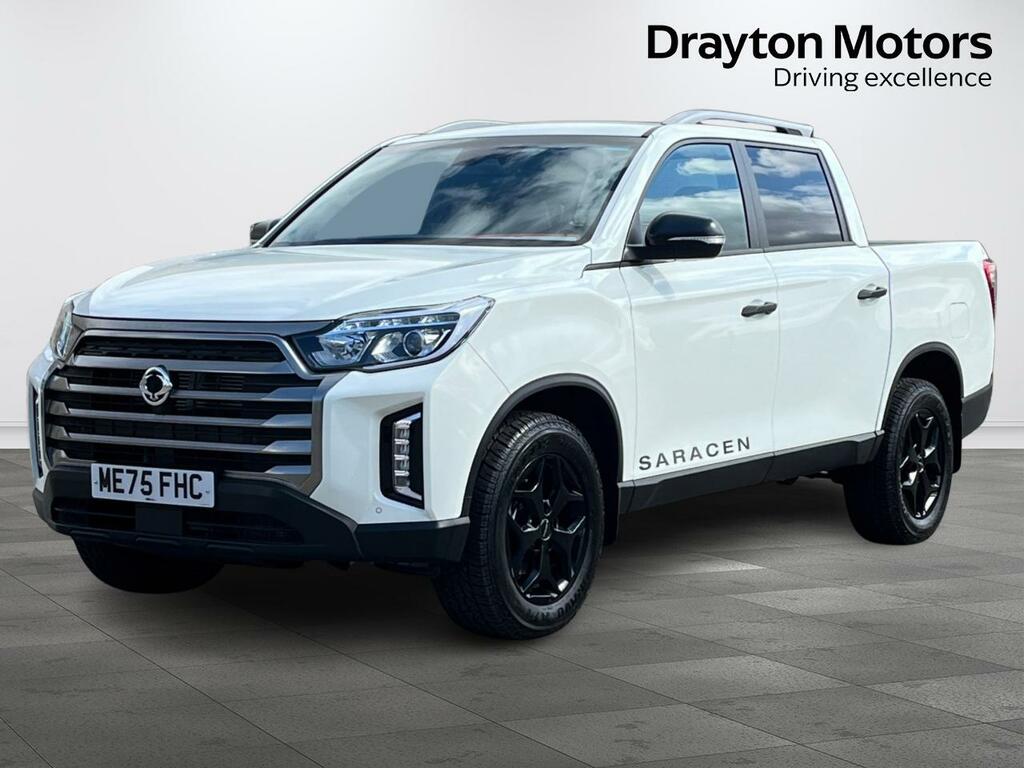 SsangYong Musso 2.2D Saracen Pickup Double Cab 4Wd White #4