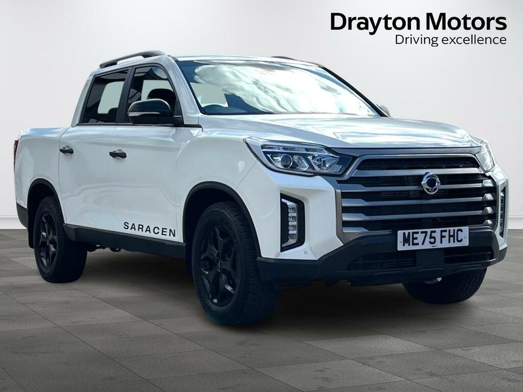 SsangYong Musso 2.2D Saracen Pickup Double Cab 4Wd White
