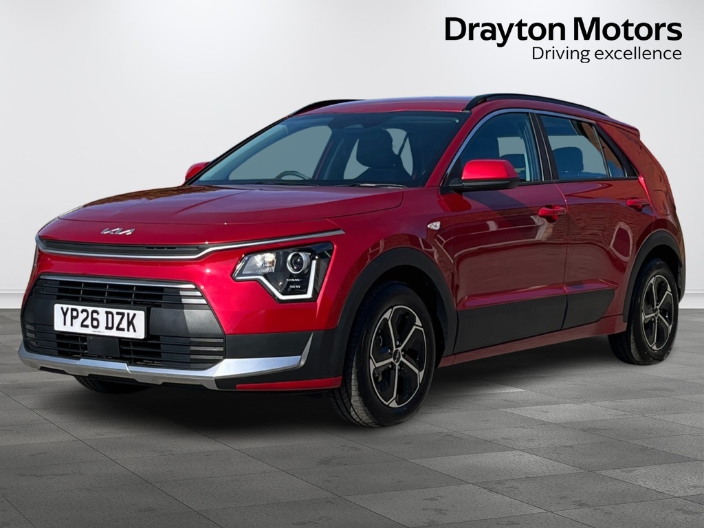 Kia Niro 1.6H Gdi Pure Suv Hybrid Dct Euro 6 S YP26DZK Red #4