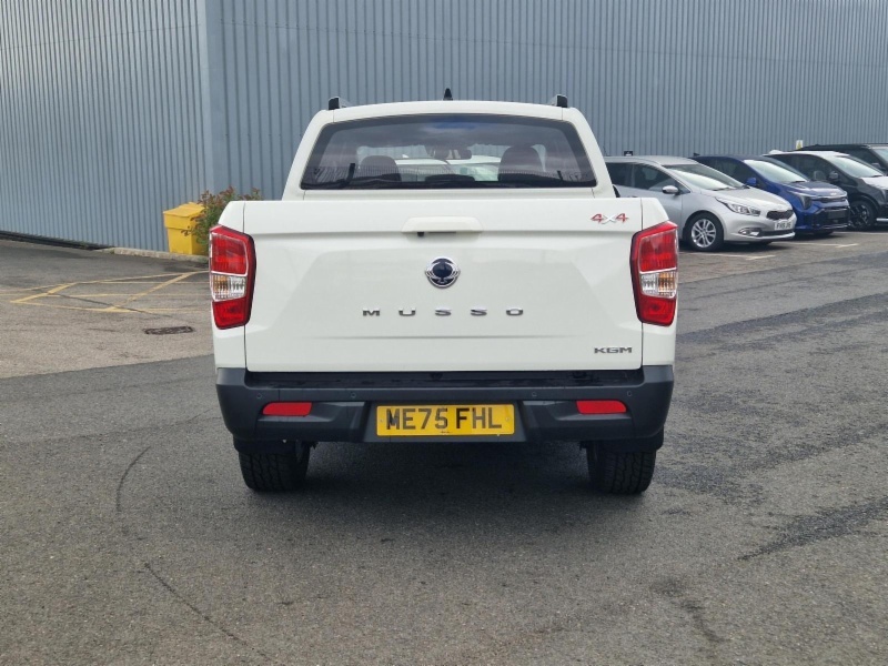 SsangYong Musso 2.2D Rebel Pickup Double Cab 4Wd E White #5