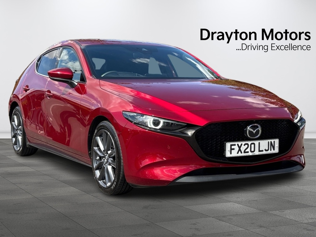 Mazda 3 2.0 Skyactiv-g Mhev Gt Sport Tech Hatchback Pe Red