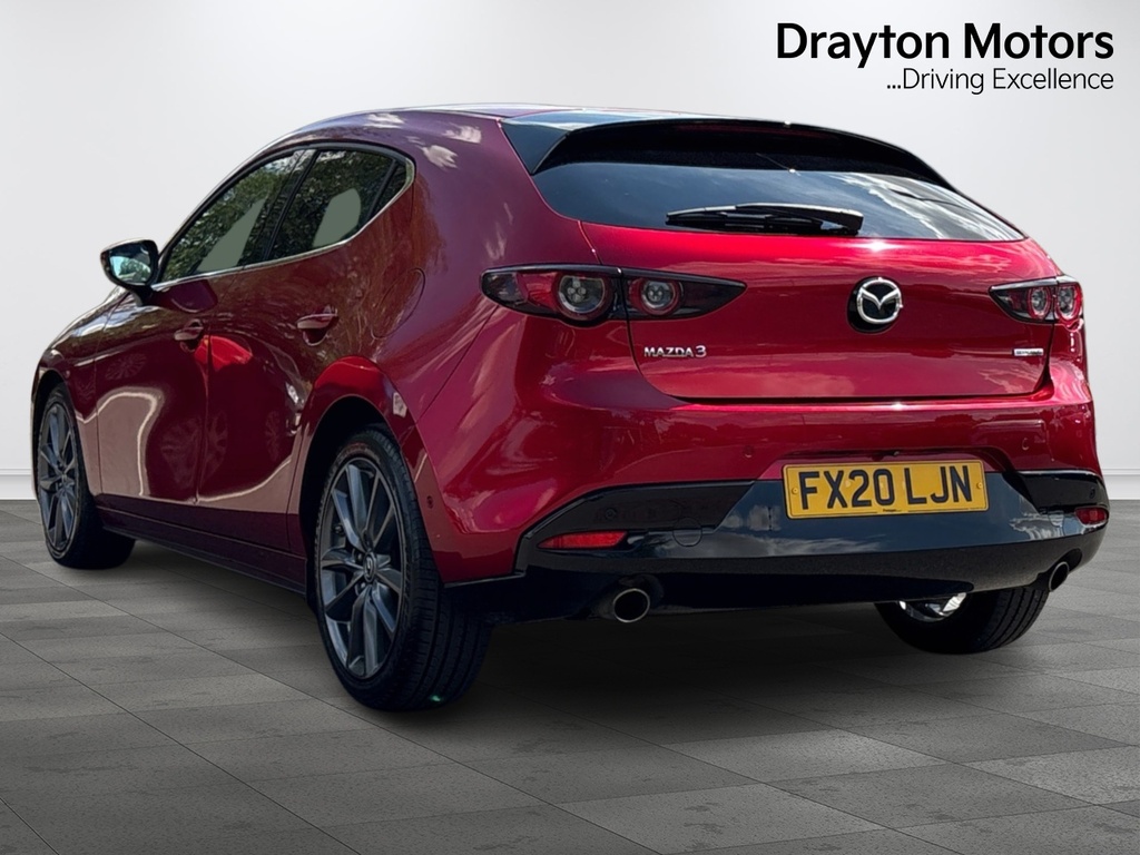 Mazda 3 2.0 Skyactiv-g Mhev Gt Sport Tech Hatchback Pe Red #6