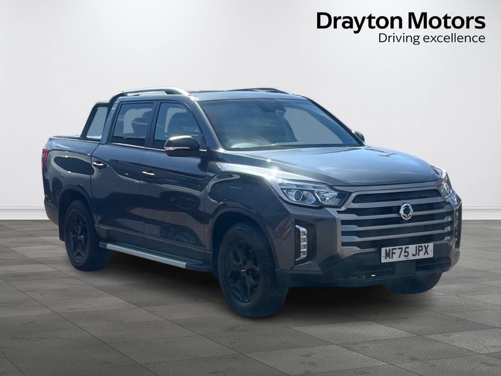 SsangYong Musso 2.2D Saracen Pickup Double Cab 4Wd Grey #4