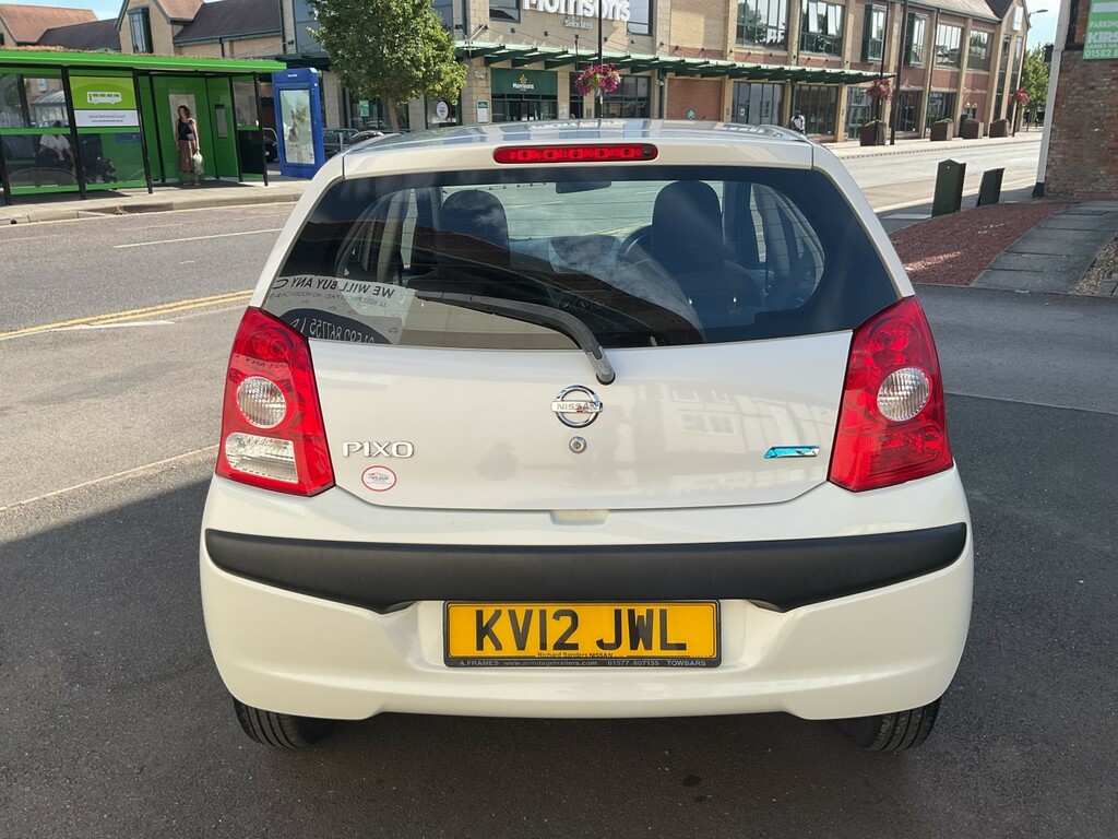 Nissan Pixo 1.0 Visia White #5