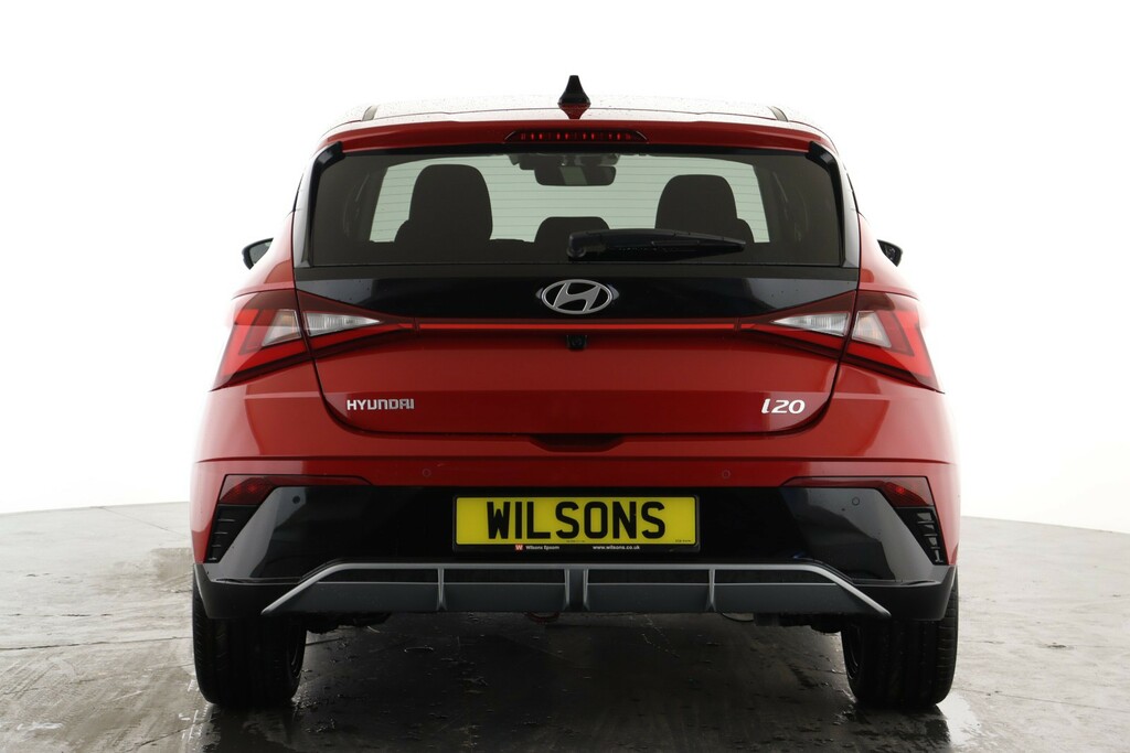 Hyundai I20 1.0T Gdi 90 Tech Line Dct Red