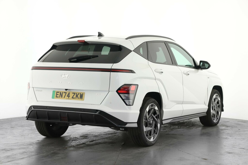 Hyundai Kona 160Kw N Line 65Kwh EN74ZKW White #2