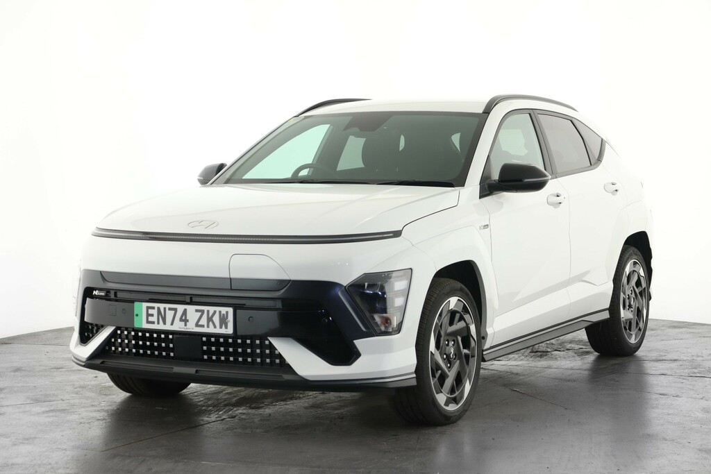 Hyundai Kona 160Kw N Line 65Kwh EN74ZKW White #5