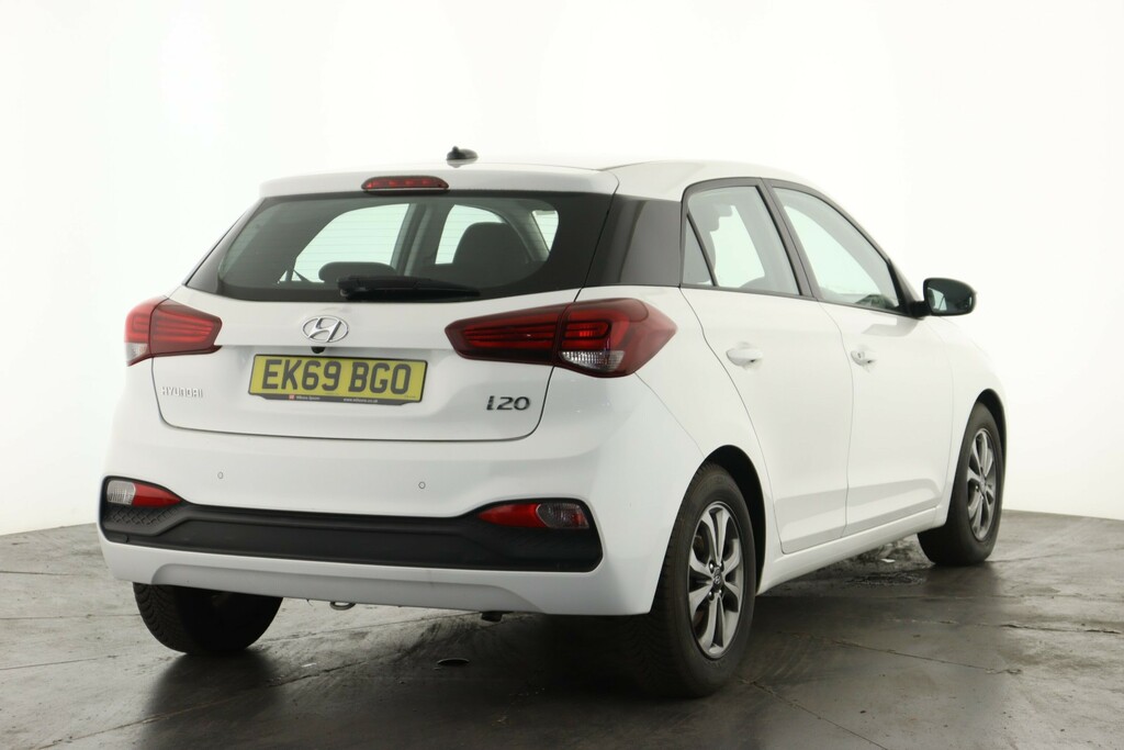 Hyundai I20 1.0 T-gdi Se White #3