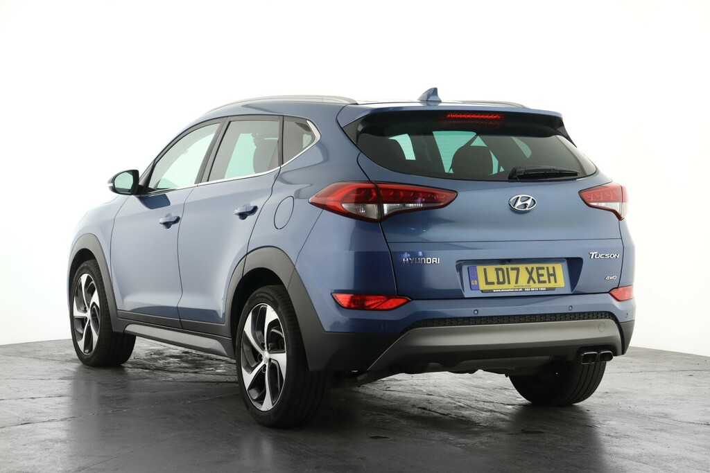 Hyundai Tucson 1.7 Crdi Se Nav Blue Drive 114 Bhp Blue #8