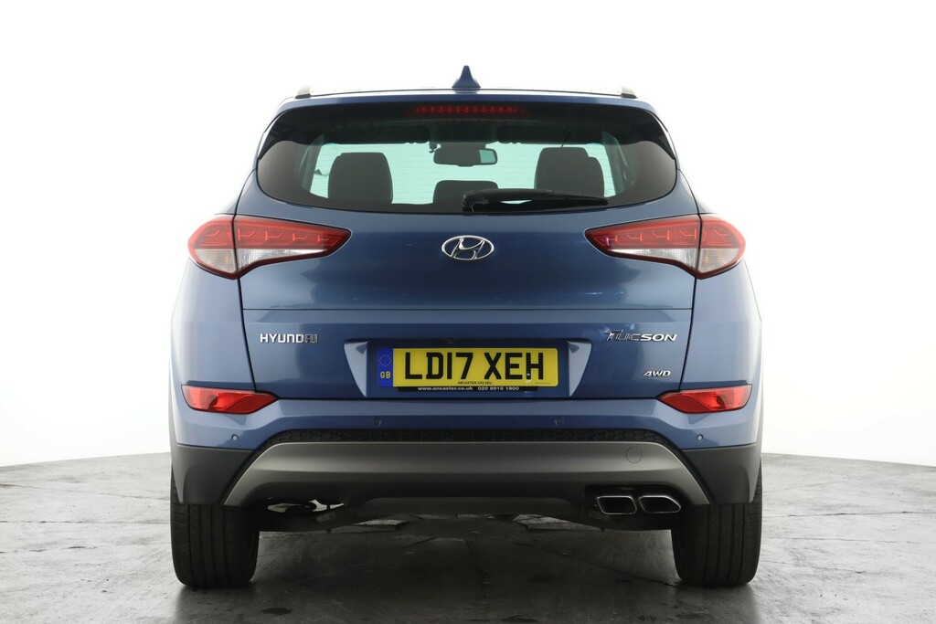 Hyundai Tucson 2.0 Crdi Premium Blue #2