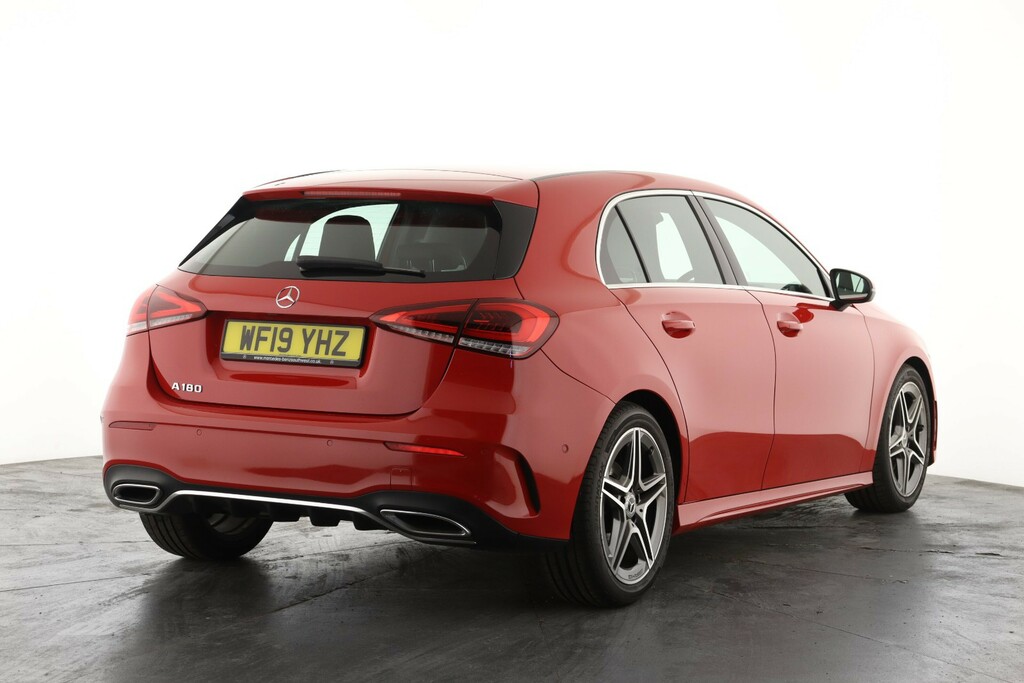 Mercedes-Benz A Class A180 Amg Line Executive WF19YHZ Red #3