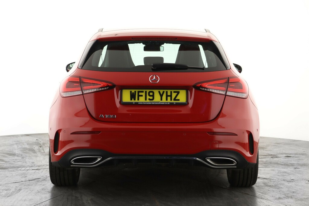 Mercedes-Benz A Class A180 Amg Line Executive WF19YHZ Red #2