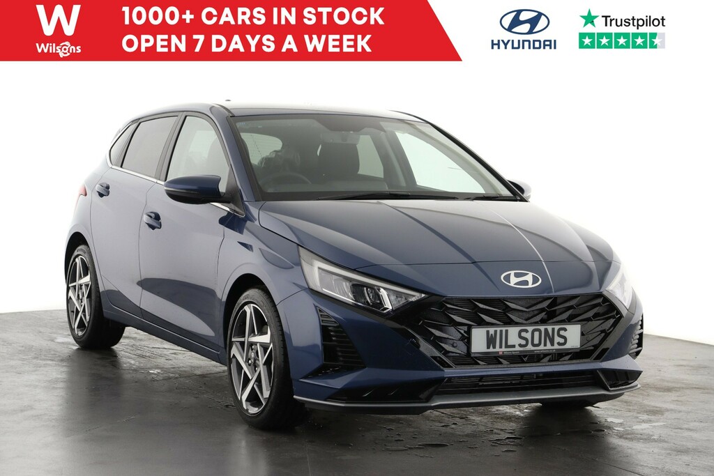 Hyundai I20 1.0T Gdi 90 Tech Line Dct Blue