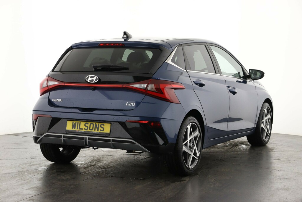 Hyundai I20 1.0T Gdi 90 Tech Line Dct LG26JFP Blue #3