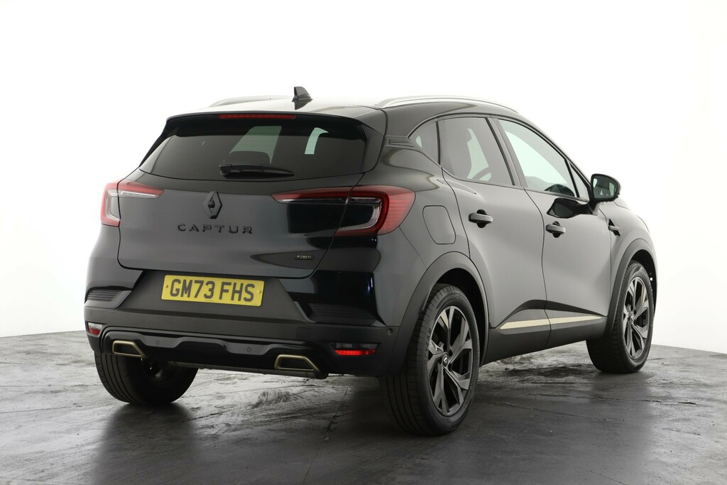 Renault Captur 1.6 E-tech Hybrid 145 Engineered Bose Edn GM73FHS Black #3