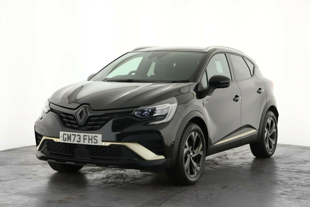 Renault Captur 1.6 E-tech Hybrid 145 Engineered Bose Edn GM73FHS Black #6