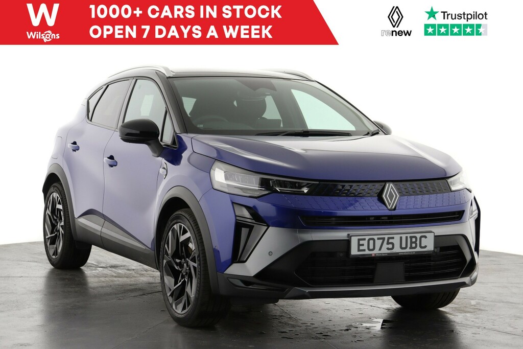 Renault Captur 1.8 E-tech Full Hybrid 160 Esprit Alpine EO75UBC Blue