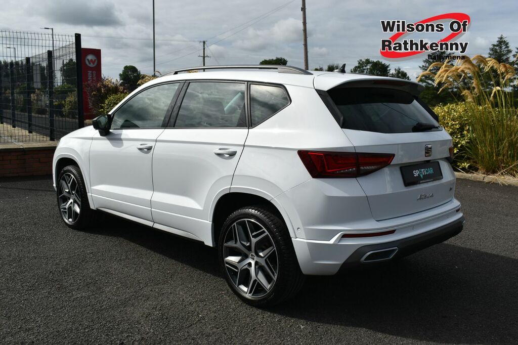 Seat Ateca Suv White #5