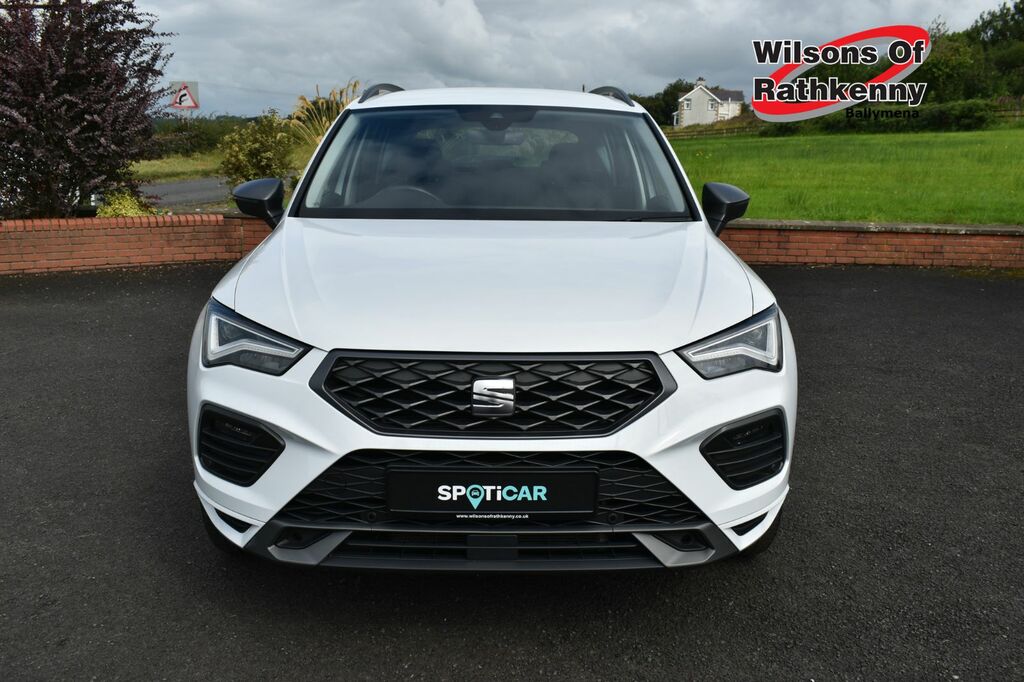 Seat Ateca Suv White #2