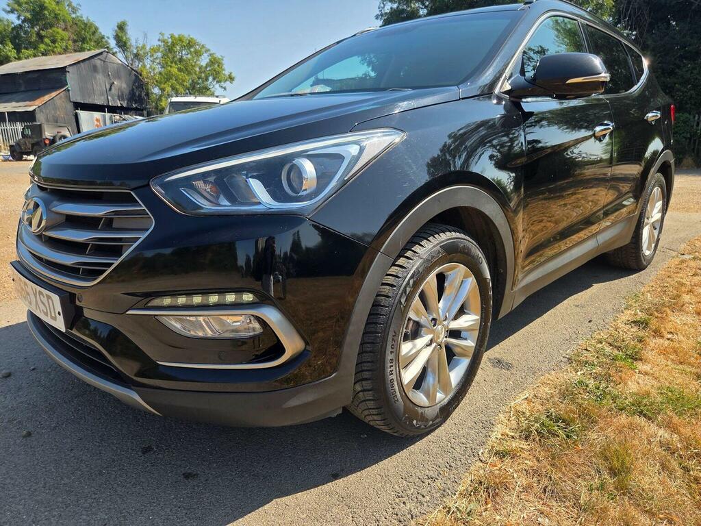 Hyundai Santa Fe 2.2 Crdi Blue Drive Premium 4Wd Euro 6 S S Black #4