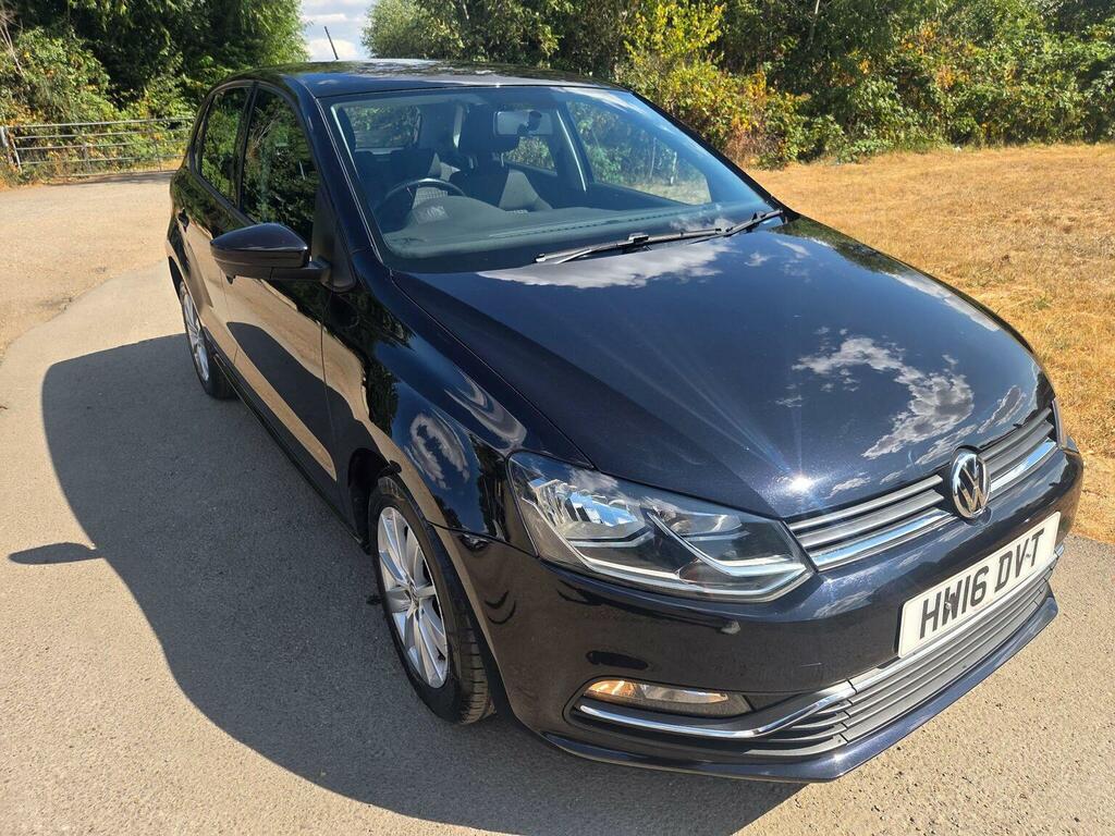 Volkswagen Polo 1.0 Bluemotion Tech Se Euro 6 S S HW16DVT Black #3