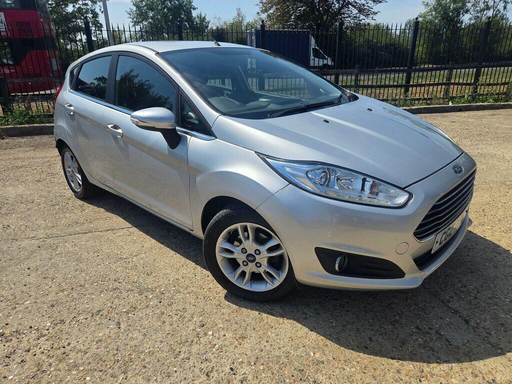 Ford Fiesta 1.25 Zetec Euro 6 CGZ7215 Silver #6