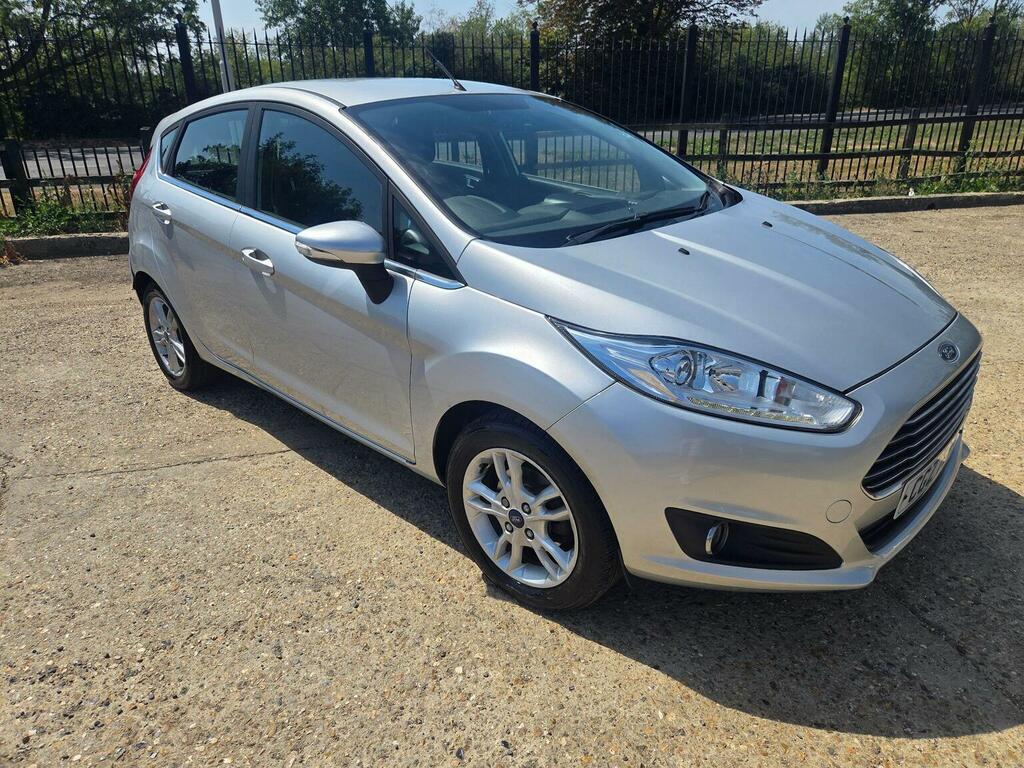 Ford Fiesta 1.25 Zetec Euro 6 CGZ7215 Silver #2