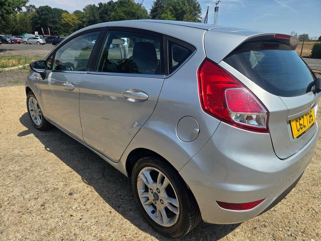 Ford Fiesta 1.25 Zetec Euro 6 CGZ7215 Silver #4