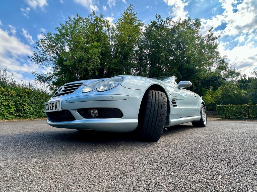 Mercedes-Benz SL Class 5.0 Sl500 306 Bhp Silver #8