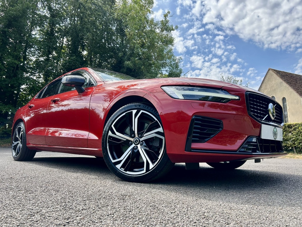 Volvo S60 S60 R-design T8 Recharge Awd A White #15
