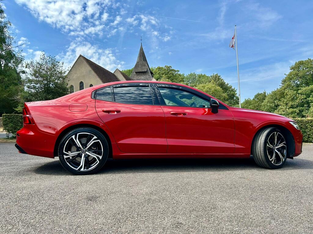 Volvo S60 S60 R-design T8 Recharge Awd A White #17