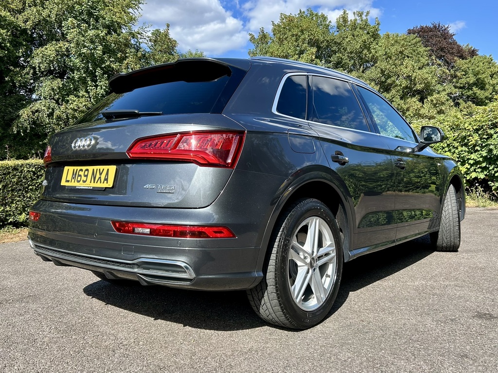 Audi Q5 2.0 Tdi 40 S Line Suv S Tronic Quattro Blue #7