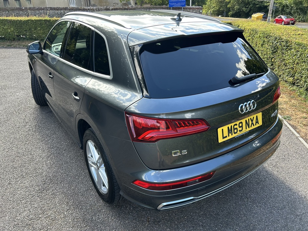 Audi Q5 2.0 Tdi 40 S Line Suv S Tronic Quattro Blue #17