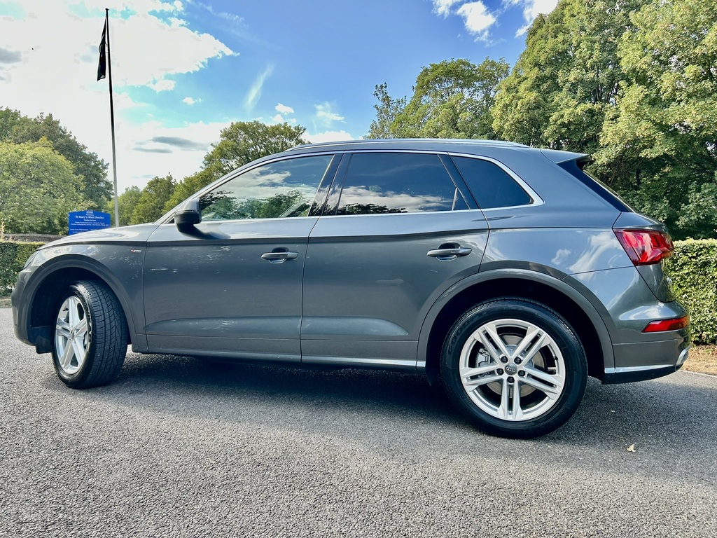 Audi Q5 2.0 Tdi 40 S Line Suv S Tronic Quattro Blue #14